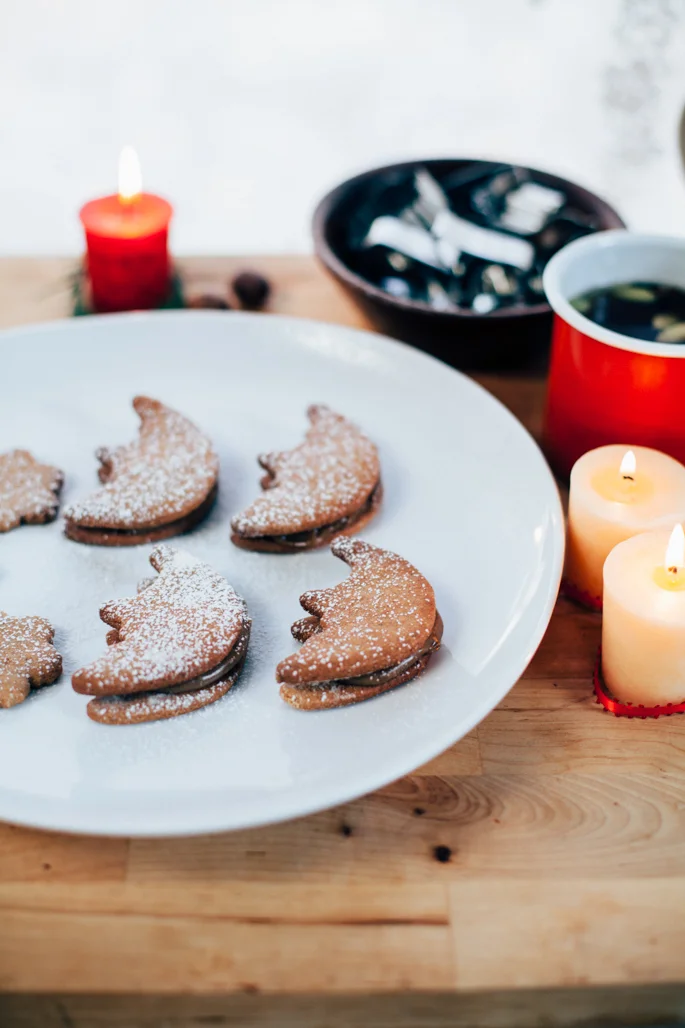 Dulce de Leche Graham Sandwich Cookies (Vegan, Gluten Free)