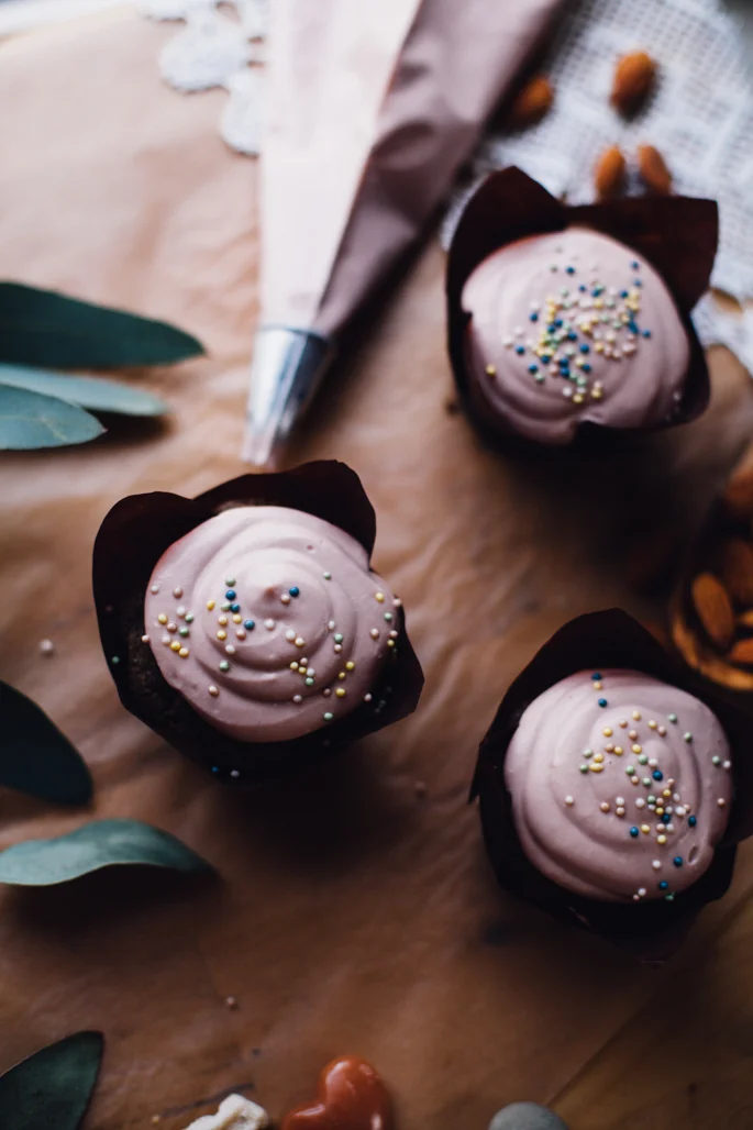 Vanilla Coconut Cream Dream Cupcakes (Grain Free, Dairy Free)