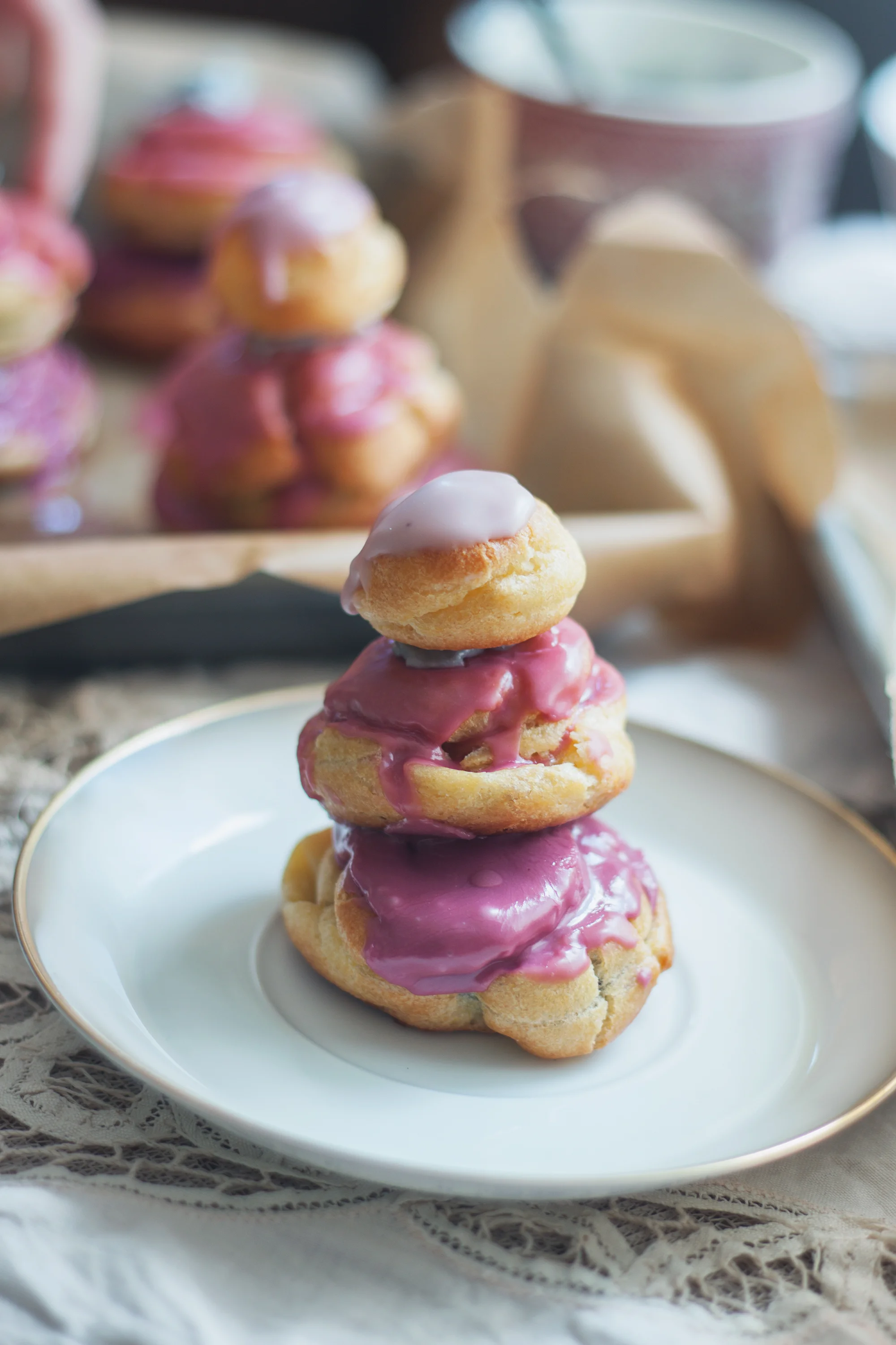 Ombre Pink Lemonade Courtesan au Chocolat