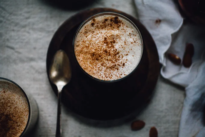 Hot Almond Chia Horchata (Vegan, Gluten Free)