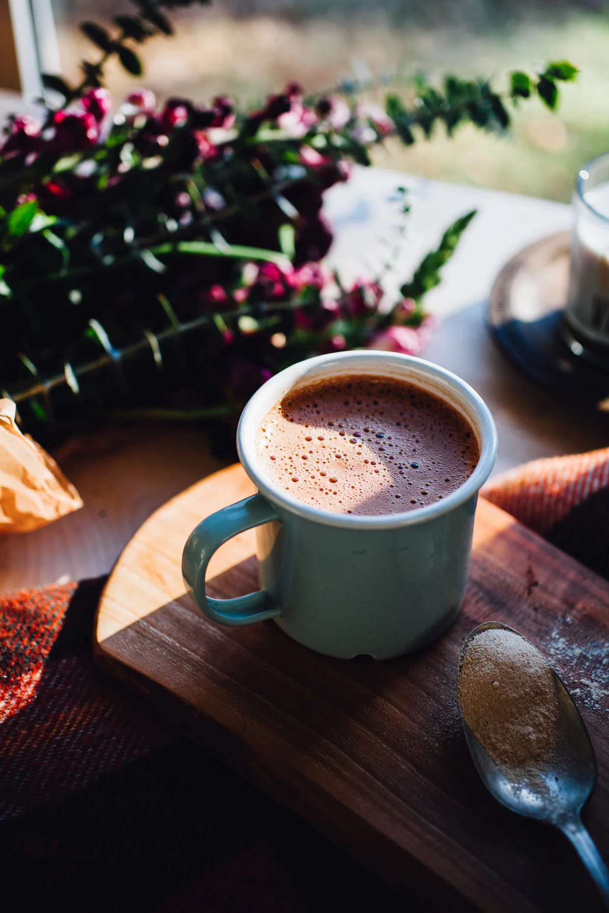 Coconut Water Hot Chocolate