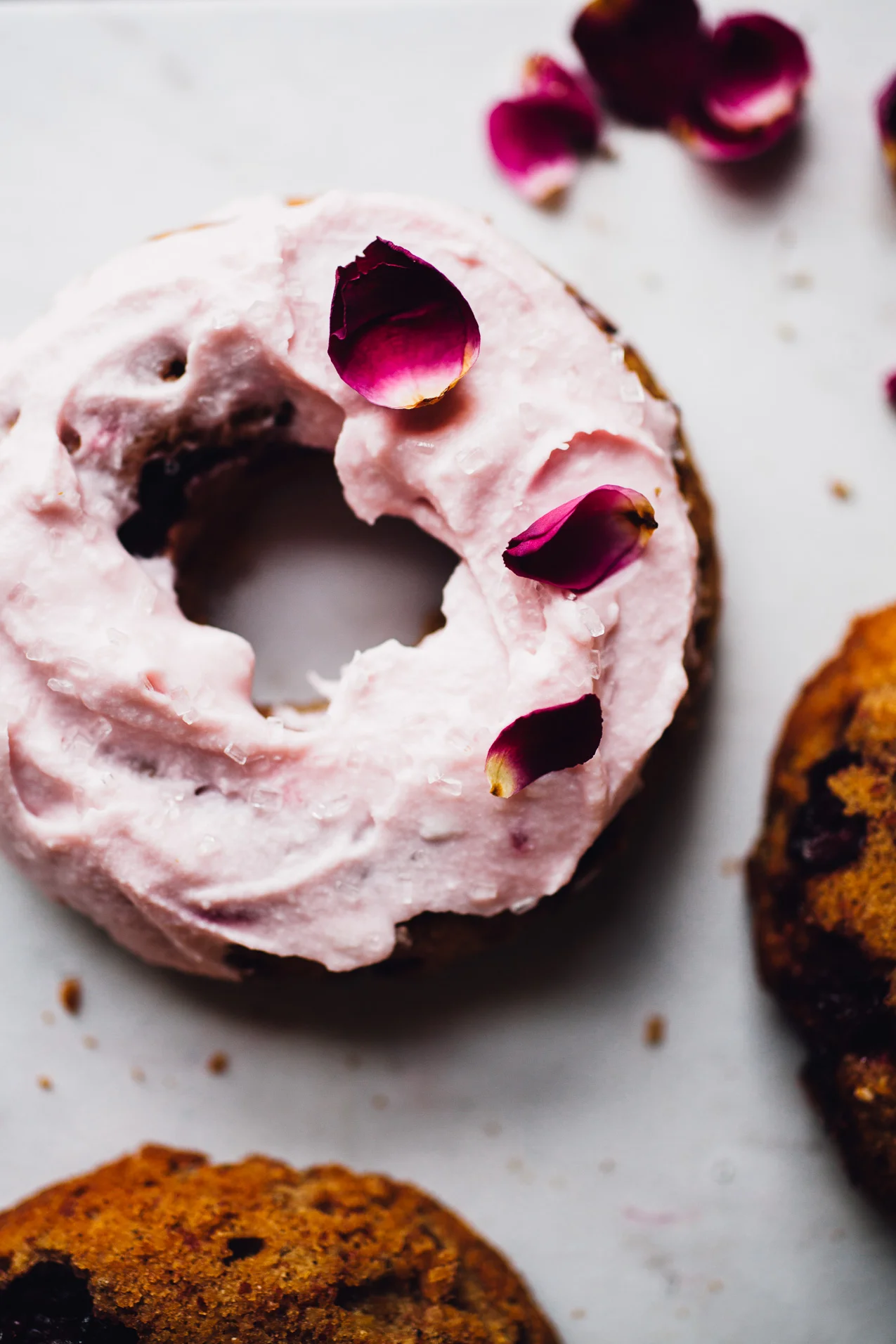 Gluten Free Vegan Doughnuts with Cherry & Lime