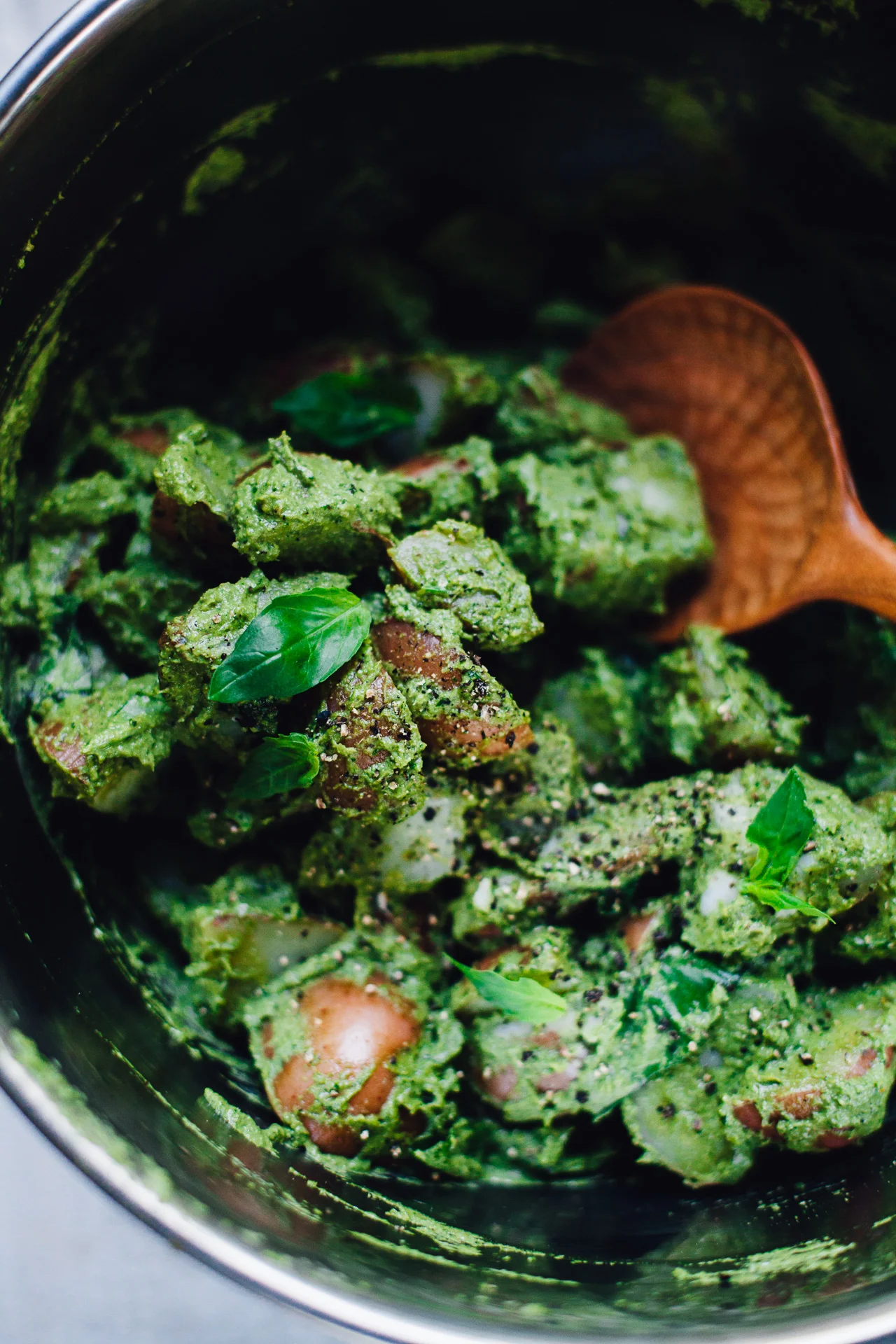 Vegan Pesto Potato Salad