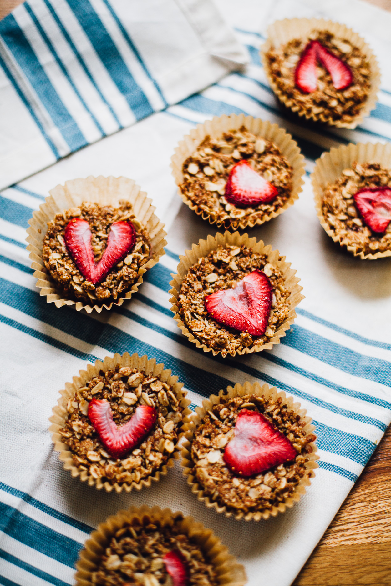 Strawberry Rhubarb Crumble Bites (Vegan, Gluten Free)