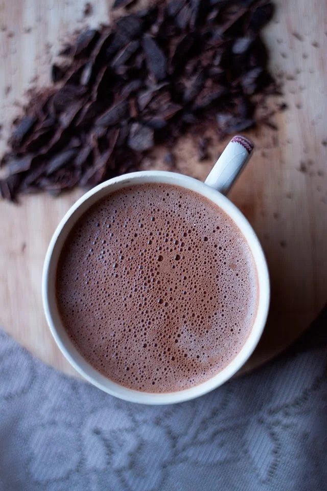 Vegan Salted Hot Chocolate + Edible Blue Ridge Feature!
