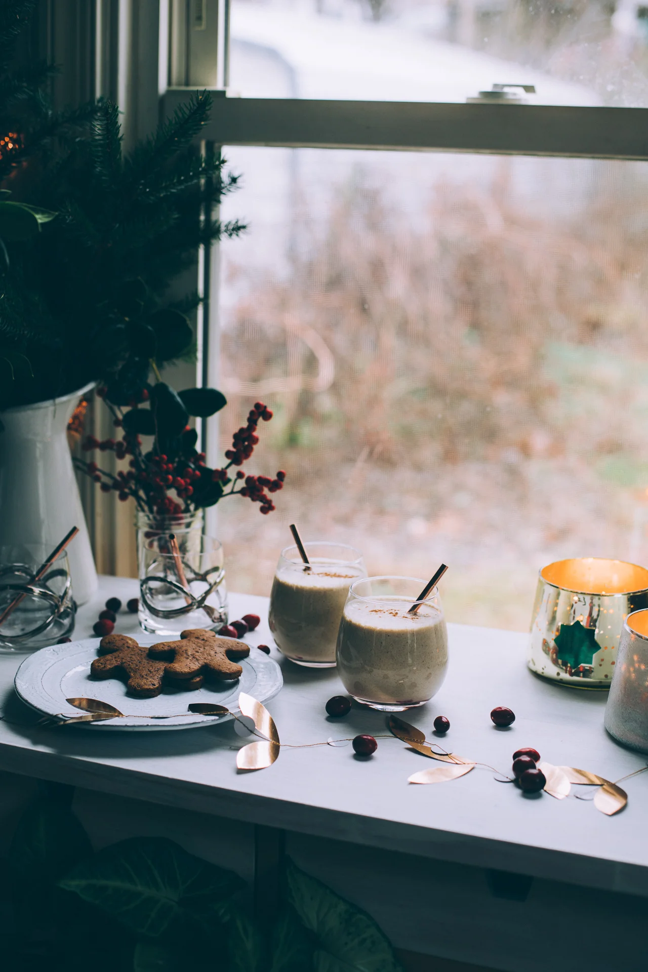 Vegan Cashew Eggnog!