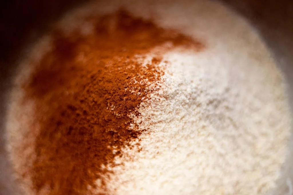 Grain Free Baked Maple Cinnamon Doughnuts w Cider Glaze &amp; Hemp Sprinkles