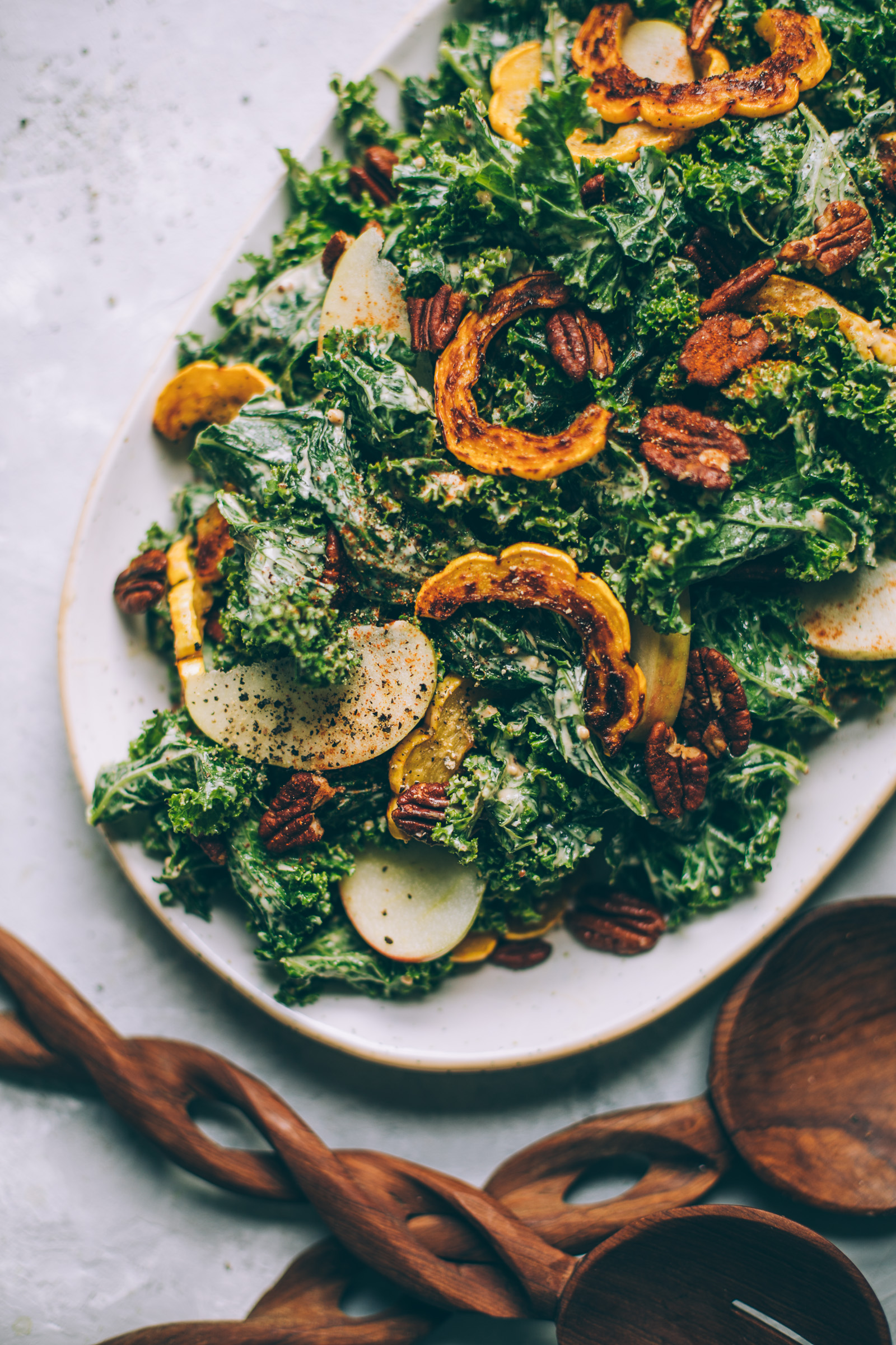 Harvest Moon Kale Caesar Salad With
