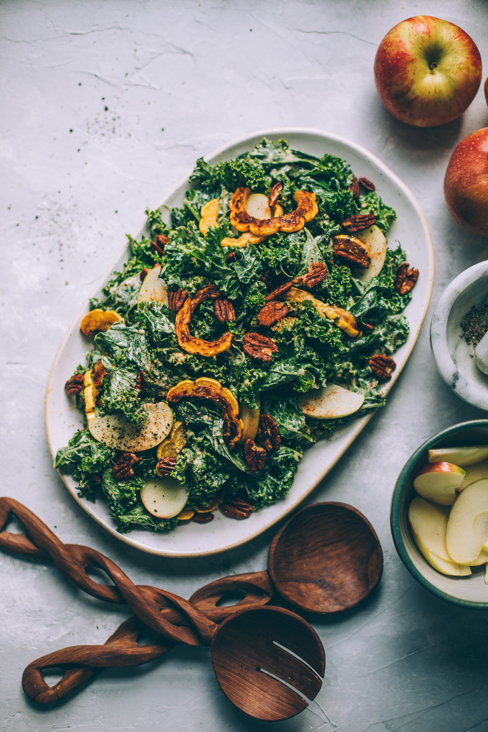 Harvest Moon Kale Caesar Salad With