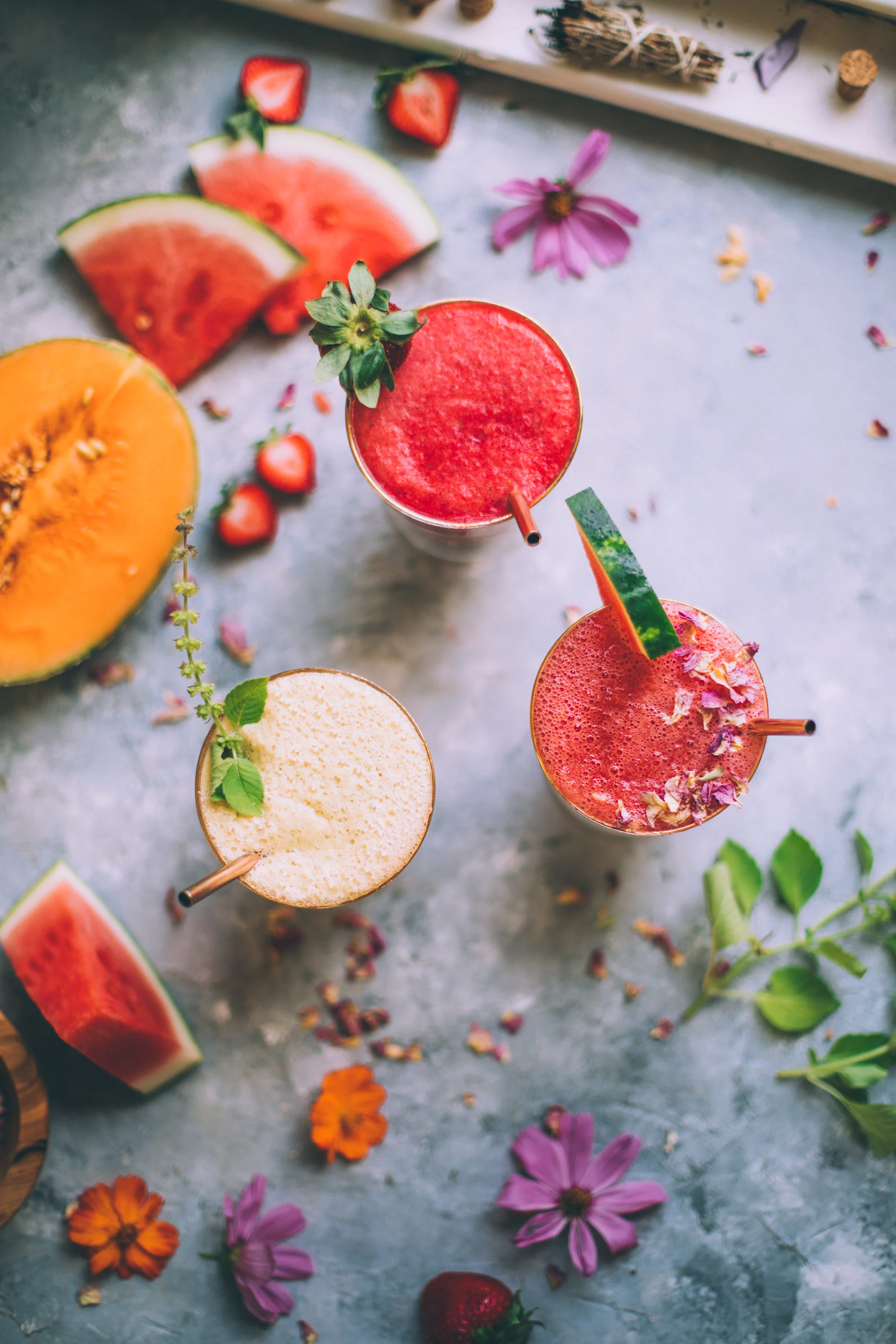 how to make herbal aguas frescas - recipes via will frolic for food