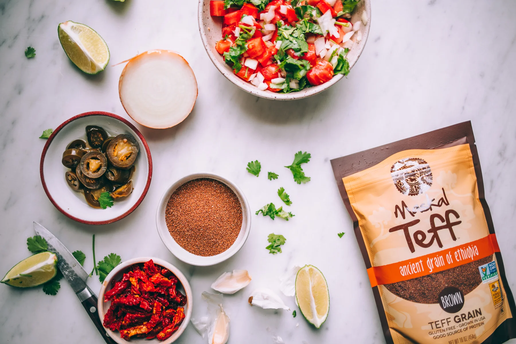teff taco meat recipe + vegan taco bowls! via will frolic for food