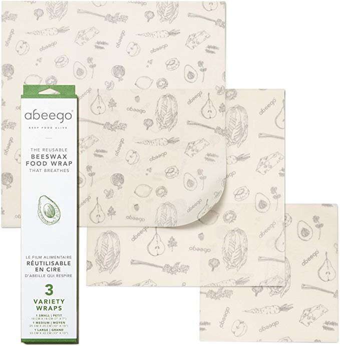 Abeego Beeswax Wrap 3 Pack $18