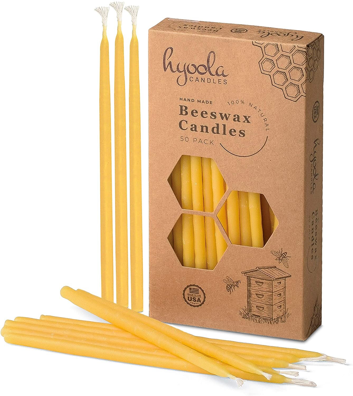 Beeswax Bday Candles