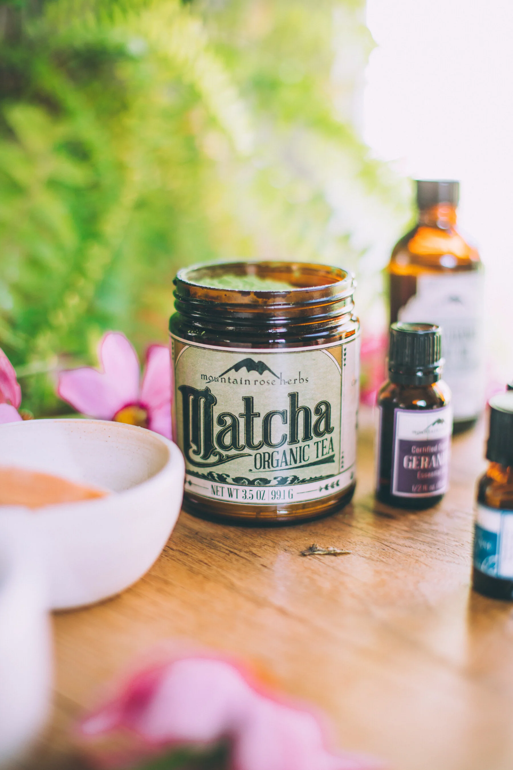 matcha honey face masque DIY - will frolic for food blog
