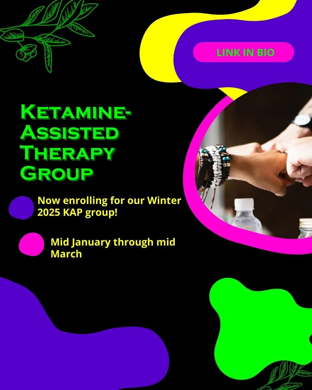 Winter 2026 Ketamine-Assisted Psychotherapy Group