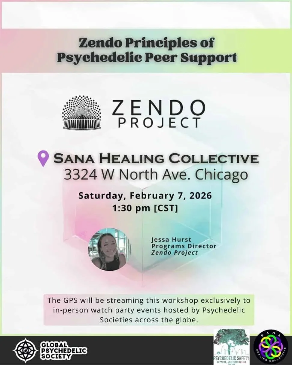 Zendo Principles of Psychedelic Peer Support Workshop