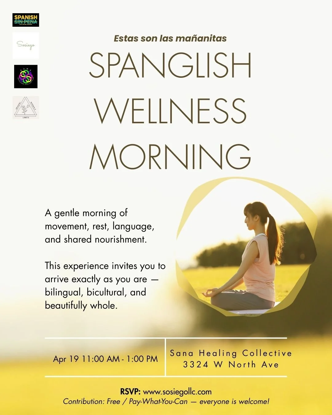 Spanglish Wellness Morning at Sana Healing Collective