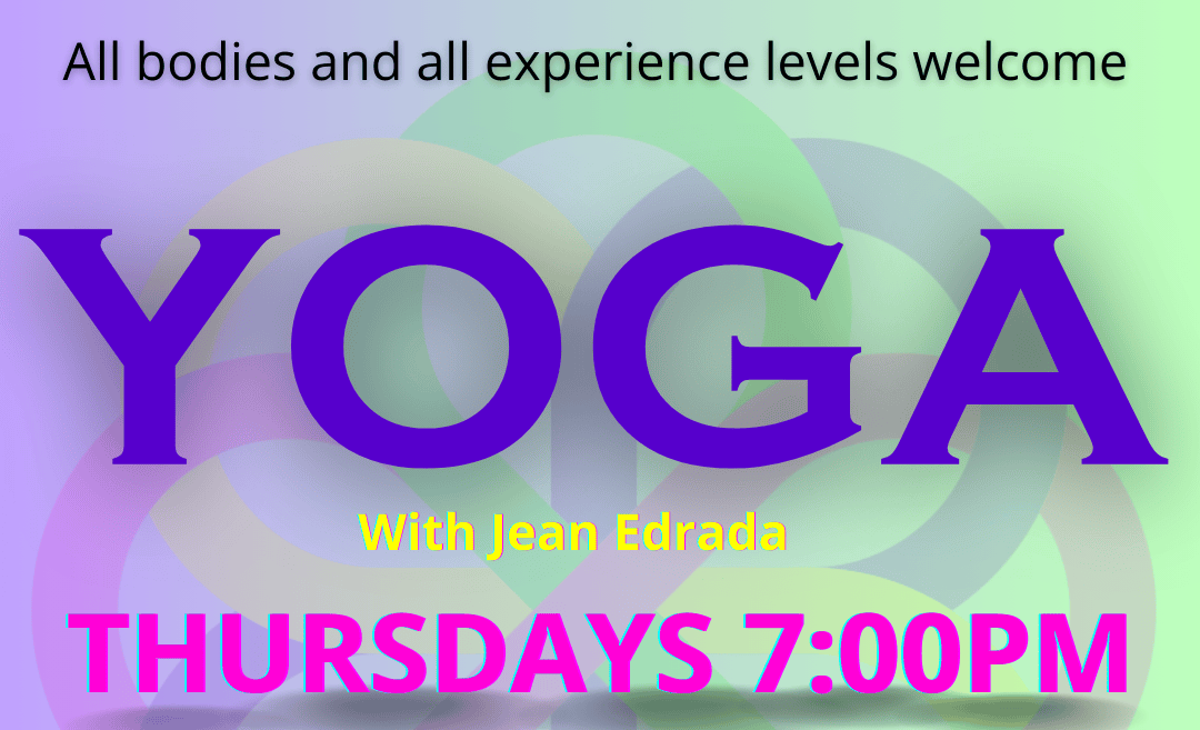 Yoga Thursdays at Sana Healing Collective with Jean