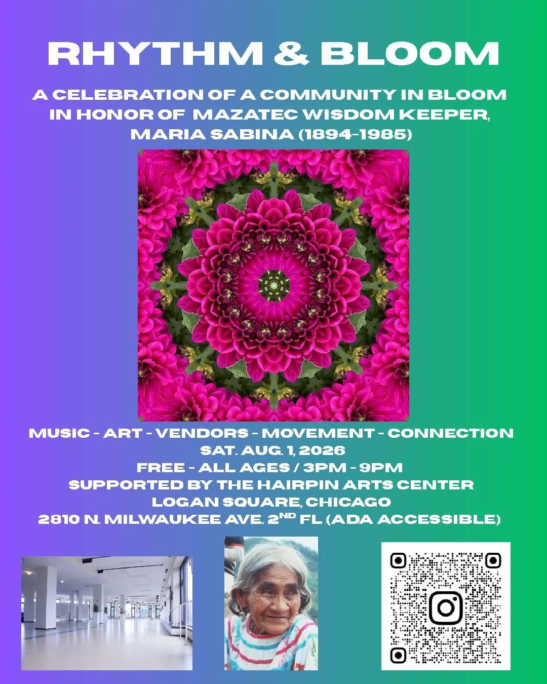 Rhythm and Bloom - Celebrating Maria Sabina