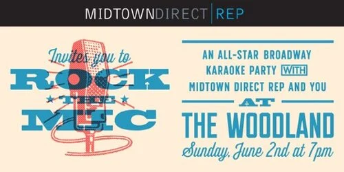 ROCK THE MIC: AN ALL-STAR KARAOKE PARTY An benefit for Midtown Direct Re featuring Norbert Leo Butz and many Broadway regulars. Maplewood, NJ