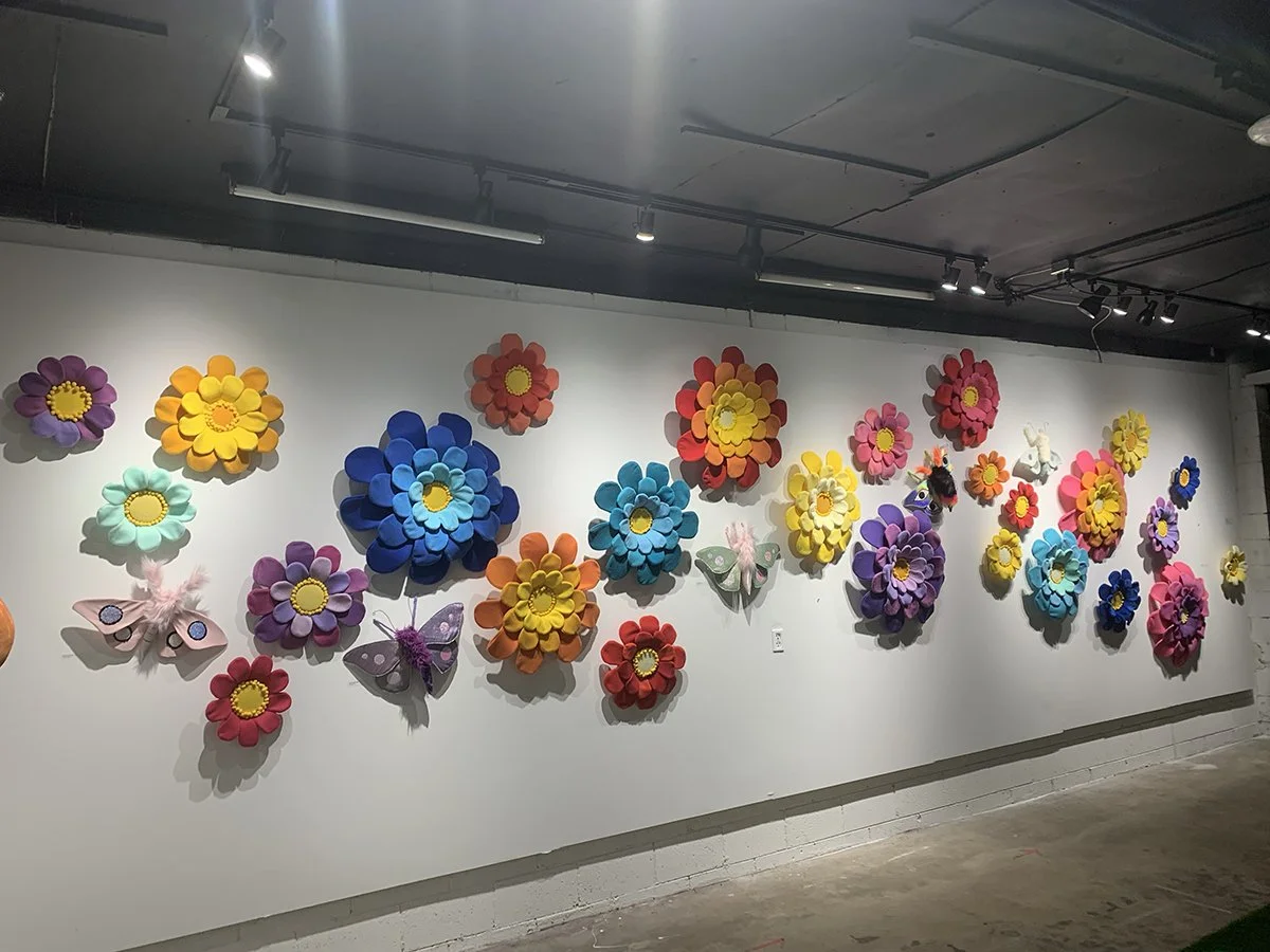 Flower Wall @ Storage Space, Indianapolis, IN