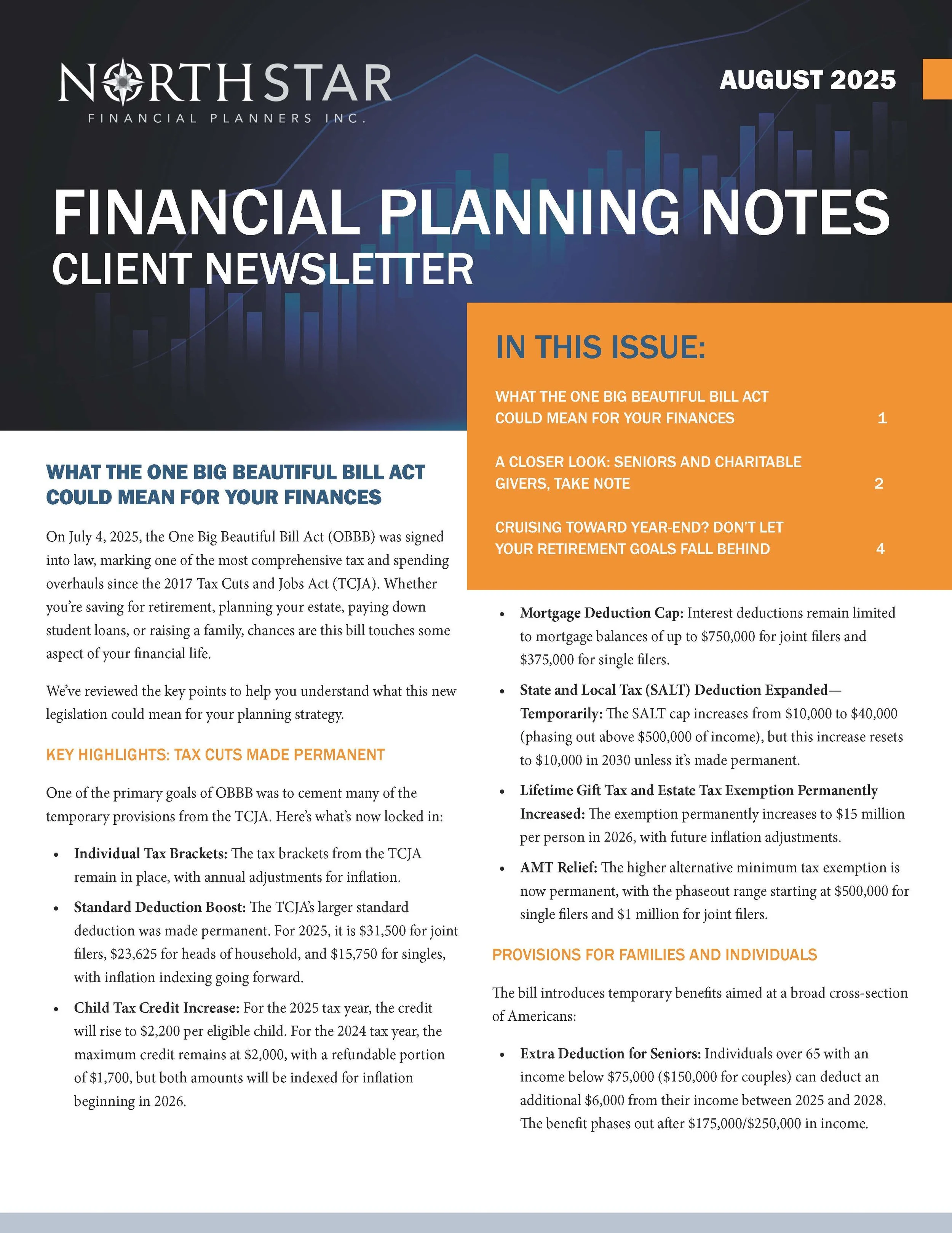 August 2025 Client Newsletter