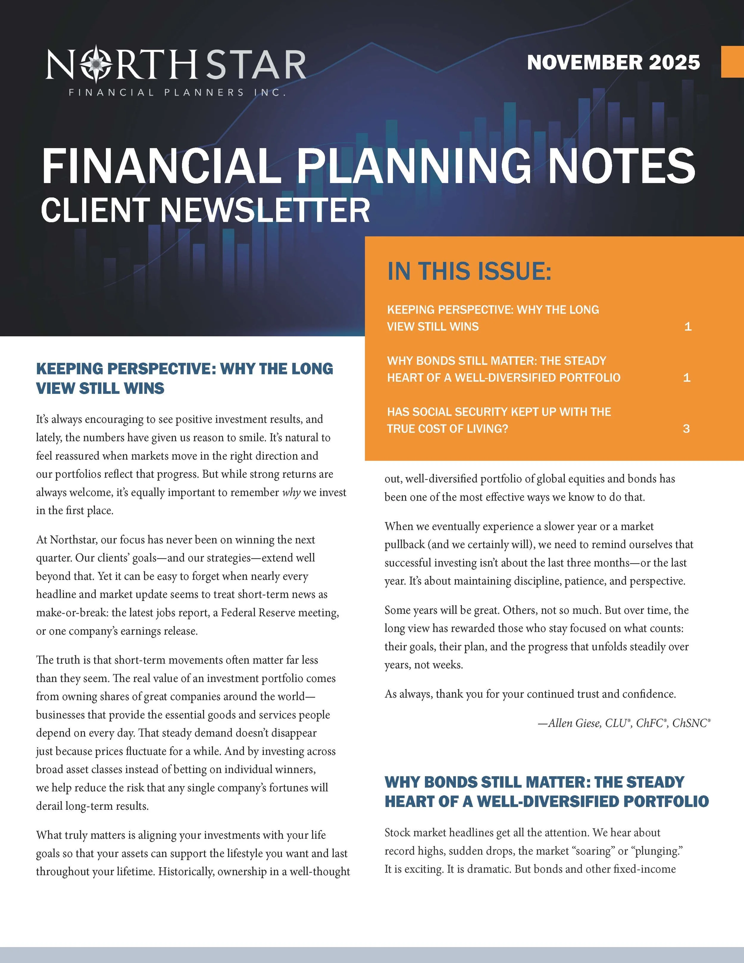 November 2025 Client Newsletter