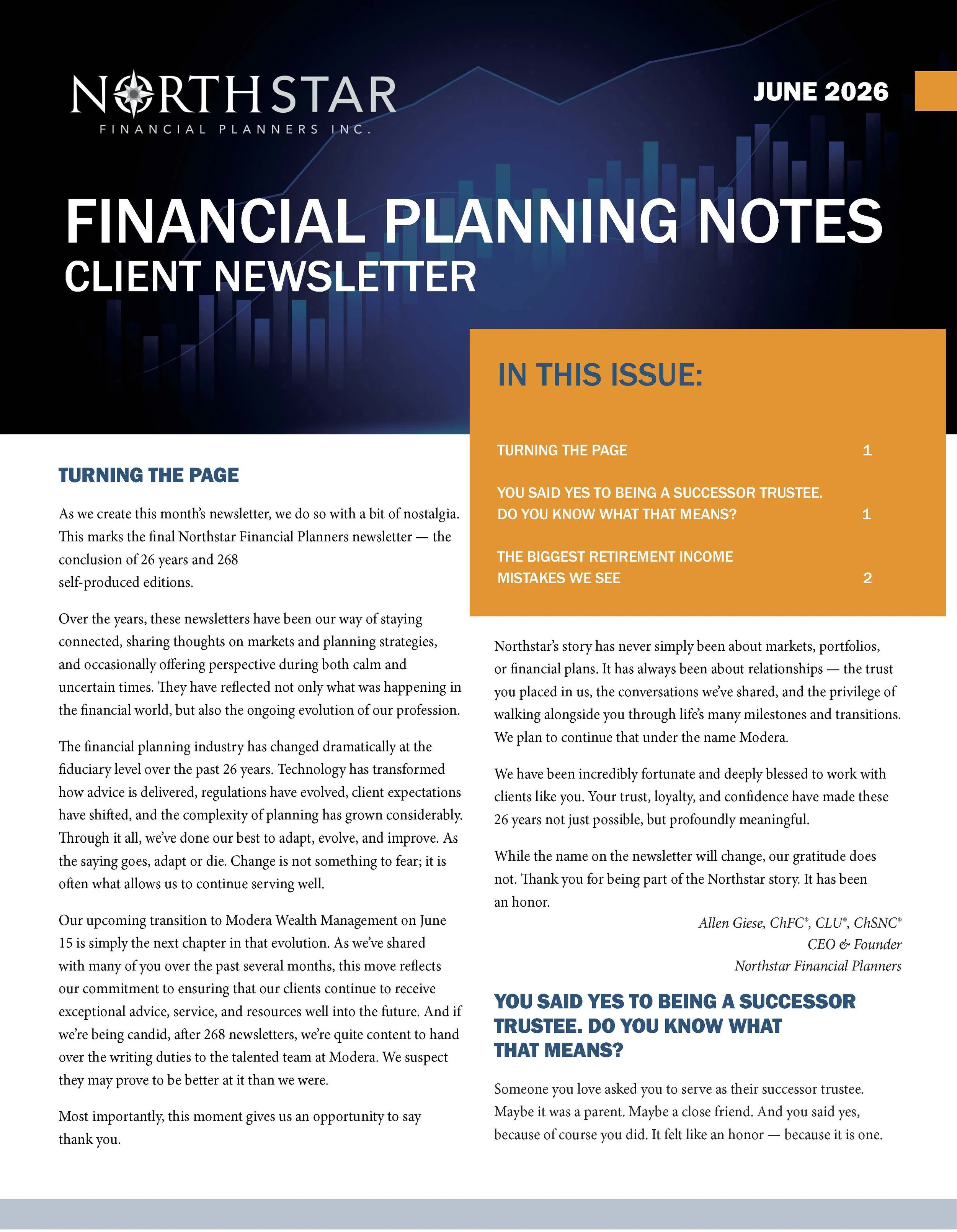 June 2026 Newsletter