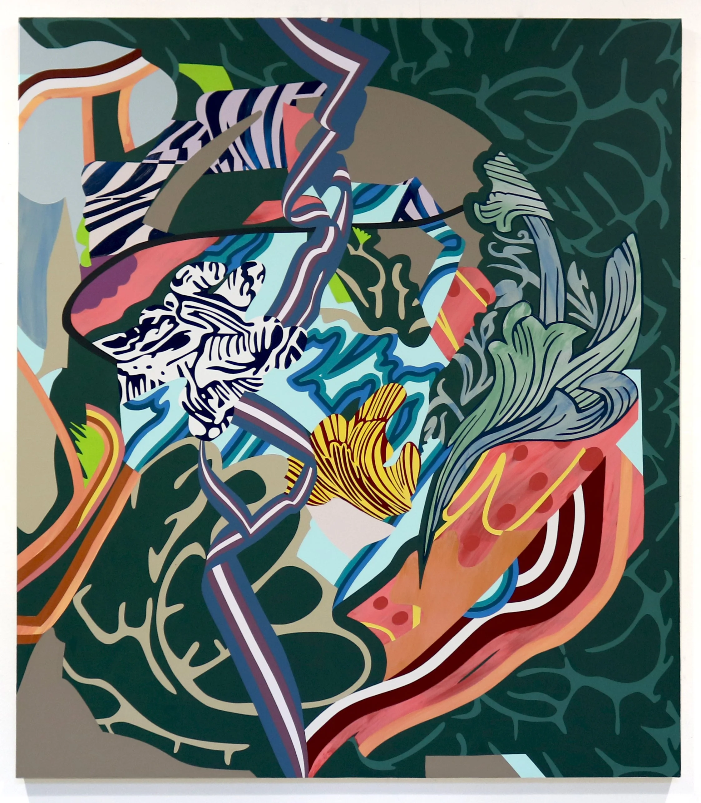 Flourish  2026  48 x 42"  Acrylic on canvas  -  Available