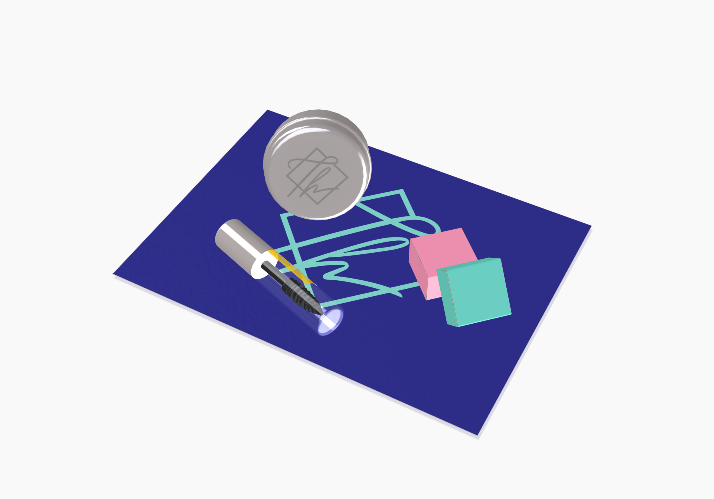 Content: 2 Mix Putty (Pink + Seafoam), Tin for the Mold, Liquid Cleaner Tube with Built-in Brush & a Microfiber Cloth