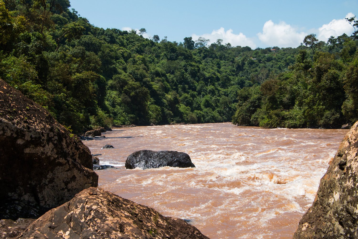 Restaurante con vista a las cataratas