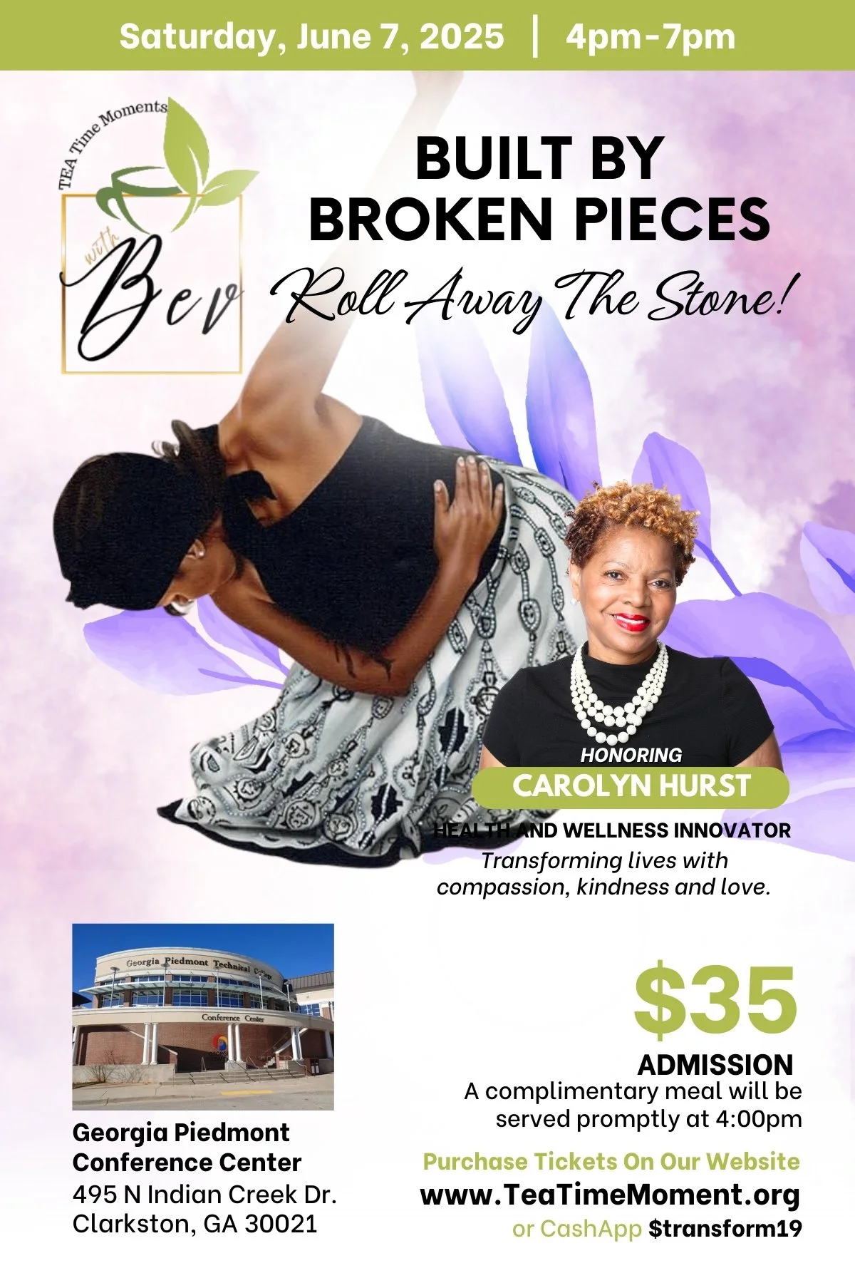 Built By Broken Pieces...Roll Away The Stone!