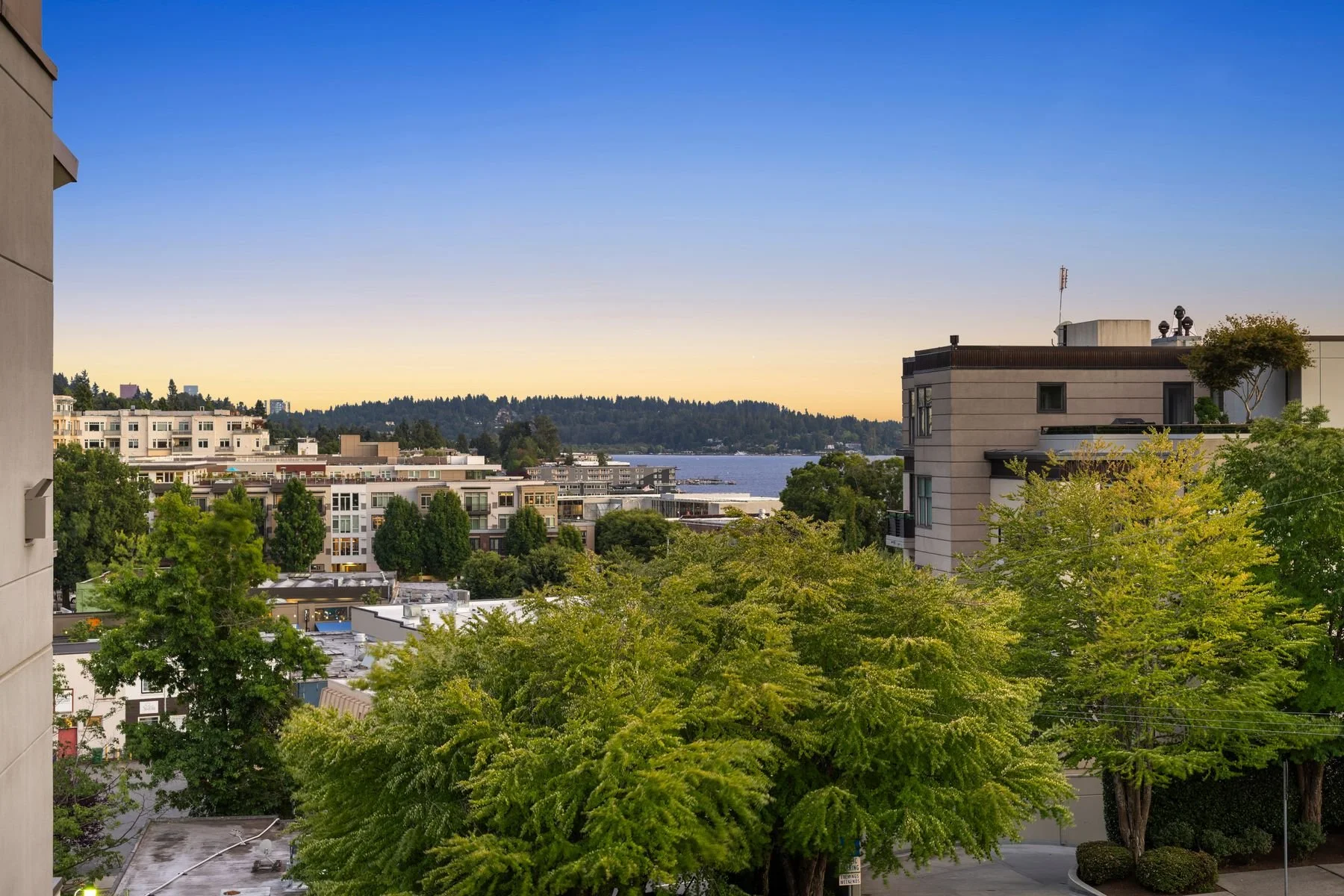 SOLD: Gracious SW-Facing Condo in Kirkland With Lake and City Views