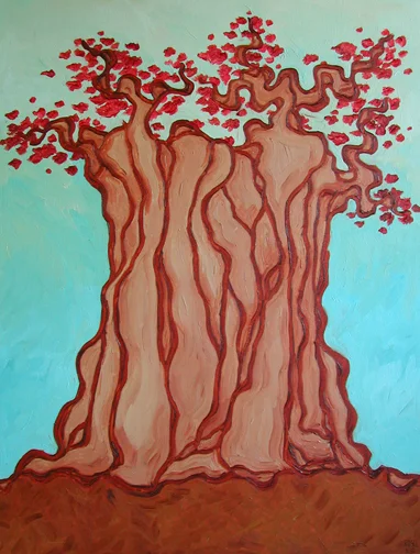 BIG TREE IN AUTUMN