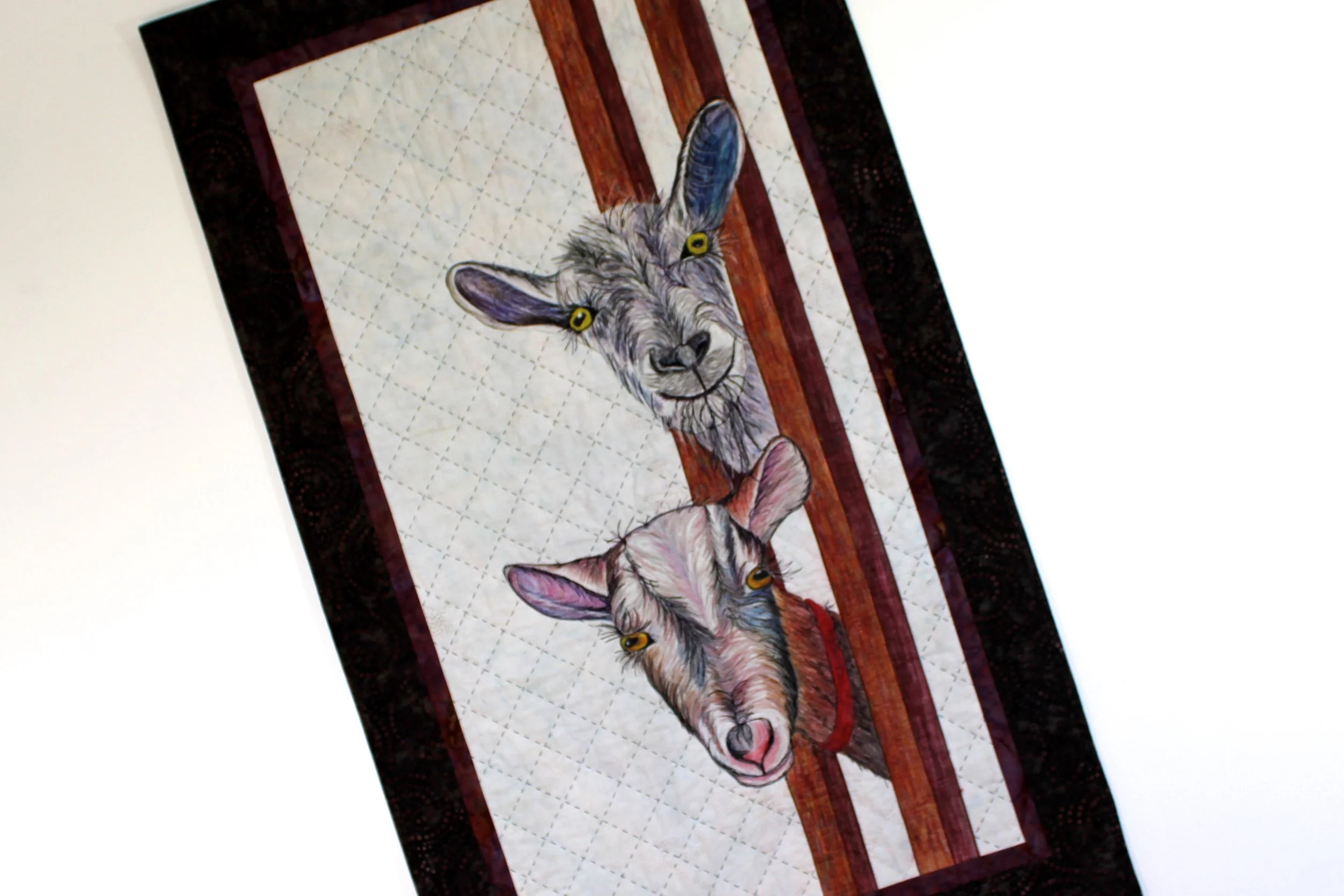 Dandy and Dejavu Art Quilt