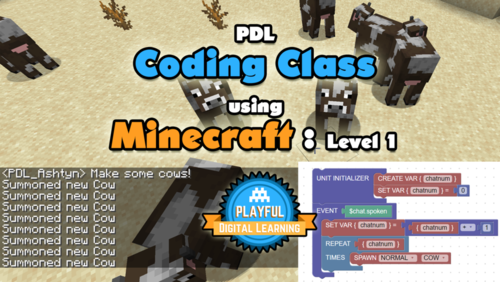 Intro to Redstone Logic in Minecraft, Coding Camp