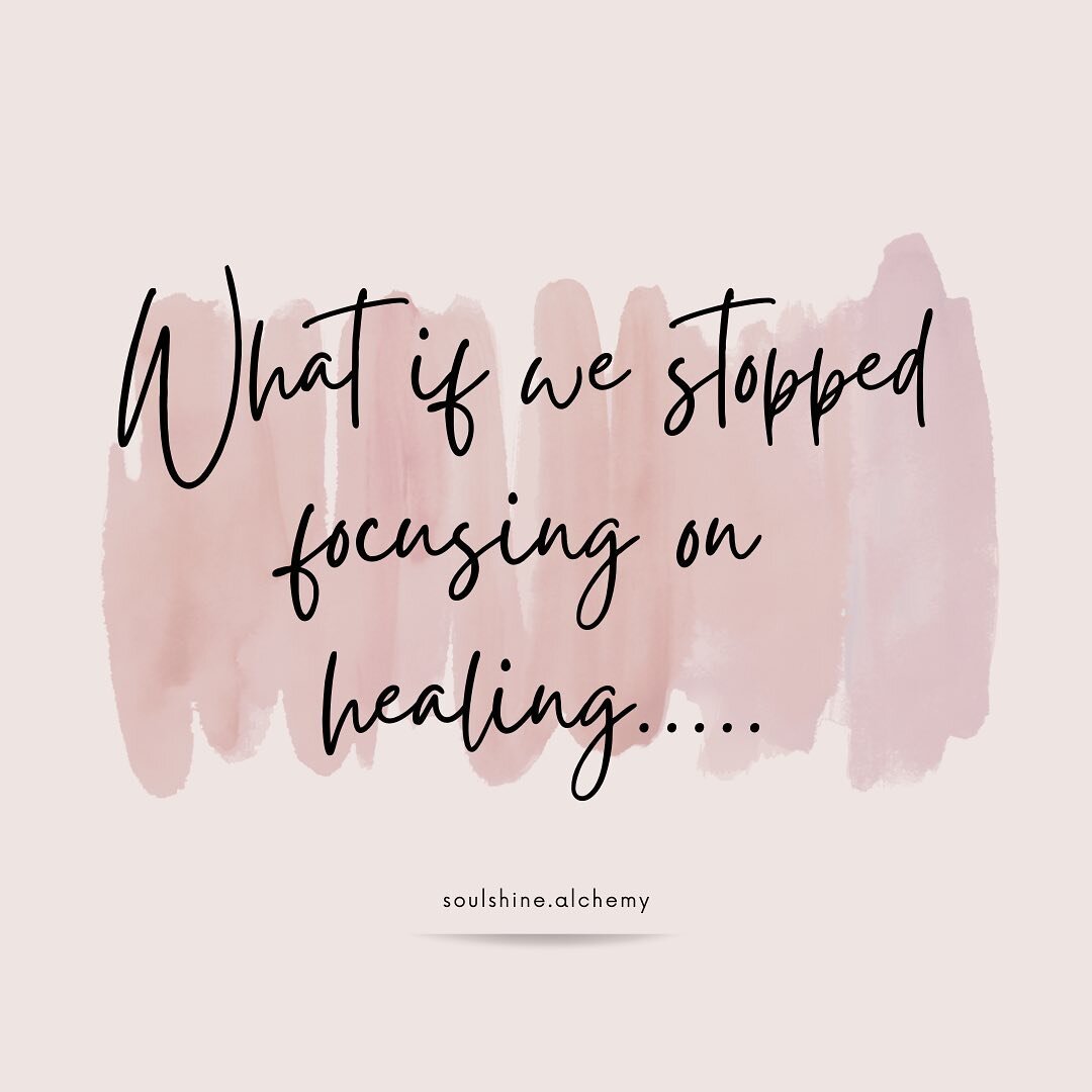 ⁣
What if we stopped focusing on healing and instead connect to ACCEPTANCE.⁣
⁣
So often when we are deep in our spiritual journey, we get lost in all the things that rise up.⁣
⁣
And let&rsquo;s be honest, that shit is exhausting and can fee like it i