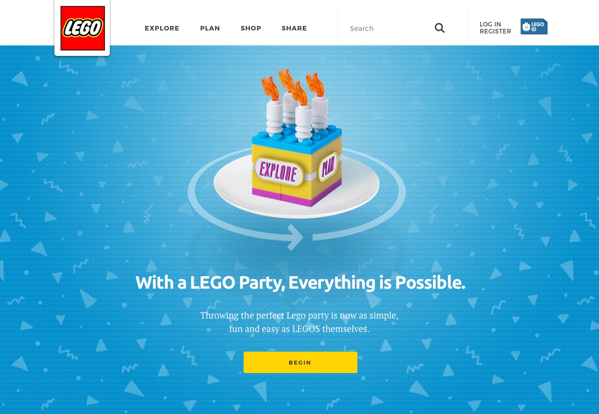 Splash Page