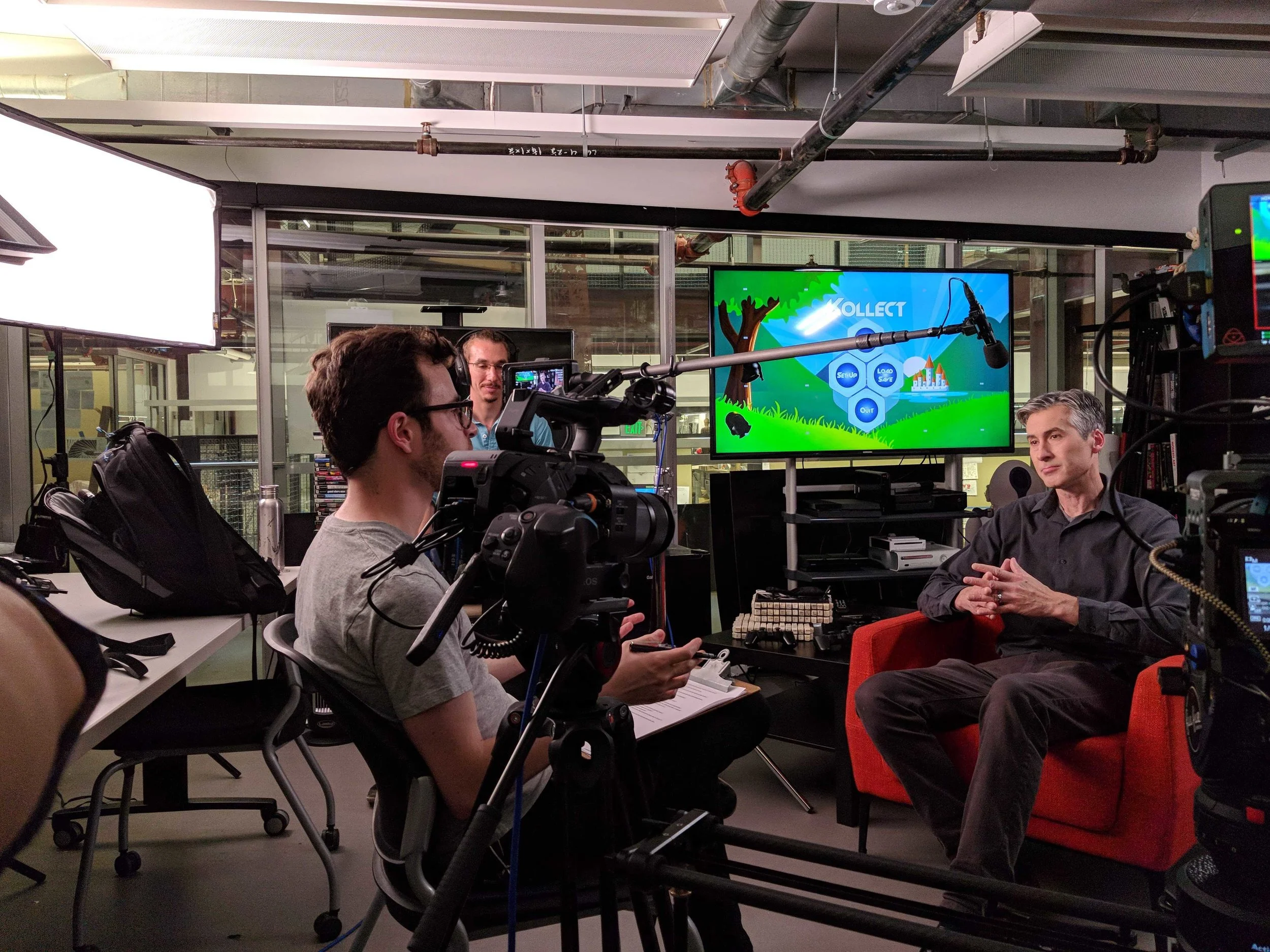 Five Five on location at Drexel’s URBN Center