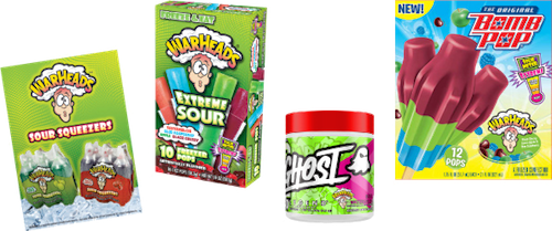 We also leveraged the fun brand mascot, Wally Warhead, by developing a range of lifestyle products including apparel, accessories, sleepwear, toys, gifts and stationery, and electronics products, giving consumers new ways to enjoy the unique WARHEADS brand.