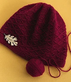 Slip-Stitched Hat for the book "60 Quick Knits"