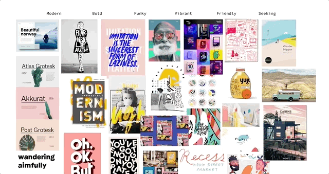 My brand tone spectrum helps me distribute images across my tone words and look for any that don't trend with the rest which helps me narrow things down