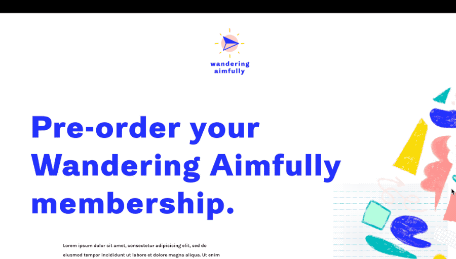 Here's a look at what our pre-order page will likely look like, with a few more images and fun copy thrown in for good measure. ;)