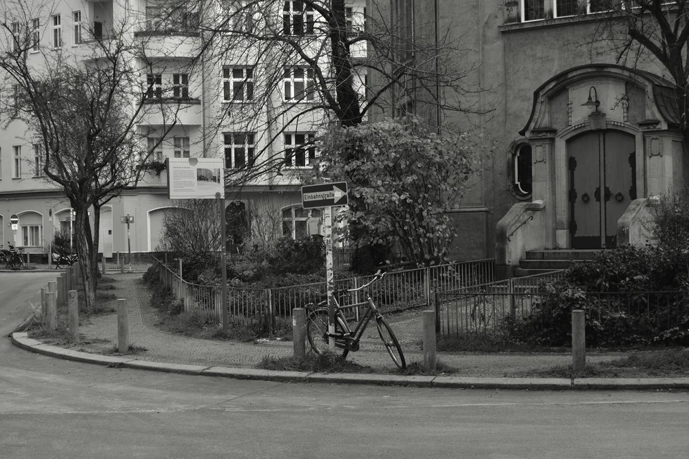  Our square without cars for a brief moment 