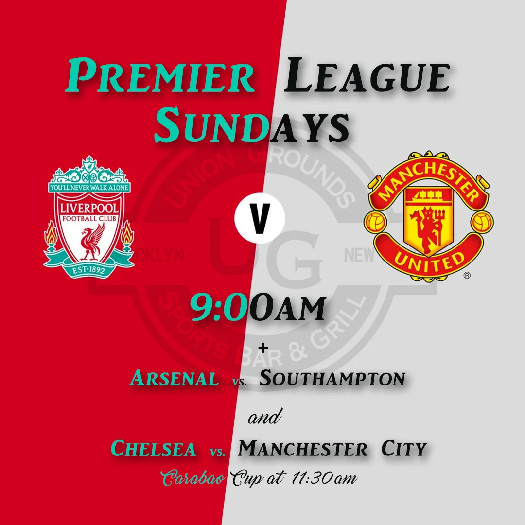 Soccer Sunday at Union Grounds! 2/24