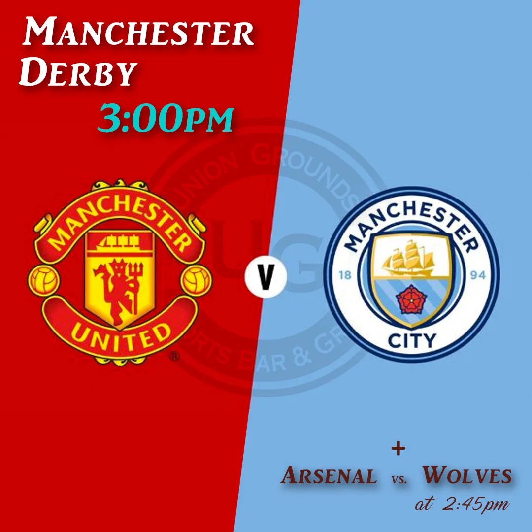 Manchester Derby at Union Grounds! 4/24