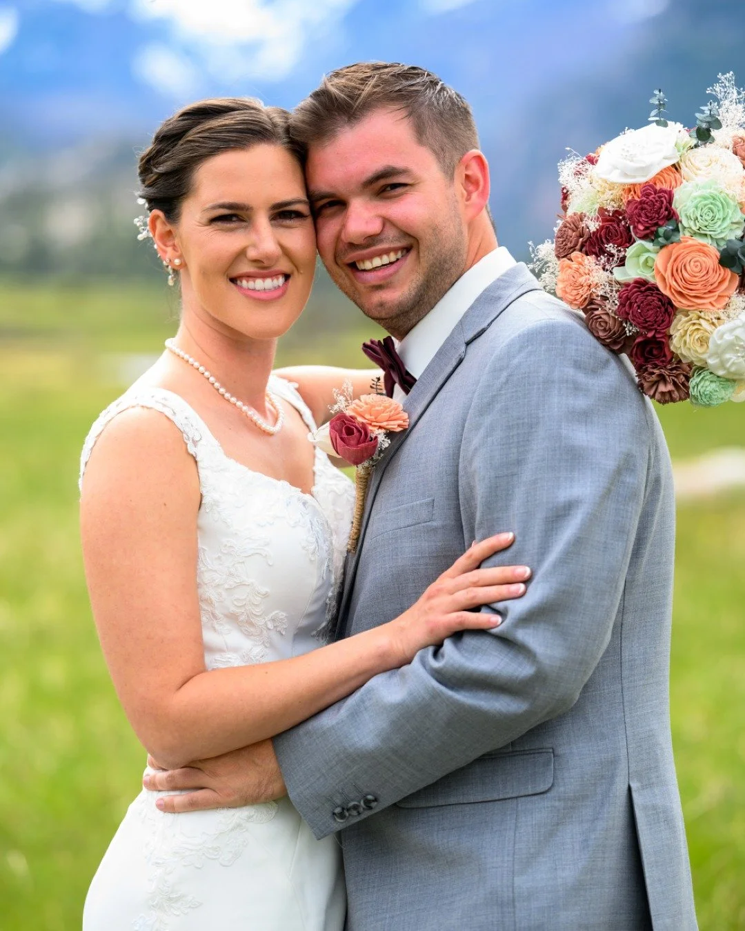 This is what calm, confident, wedding day beauty looks like. Softly defined eyes, fresh skin, and a swept-back style that stayed flawless through every moment. 💕

Photographer: @authenticmomentsmedia
Stylists: @chauntastic @amybehindtheupdo
Dress: @