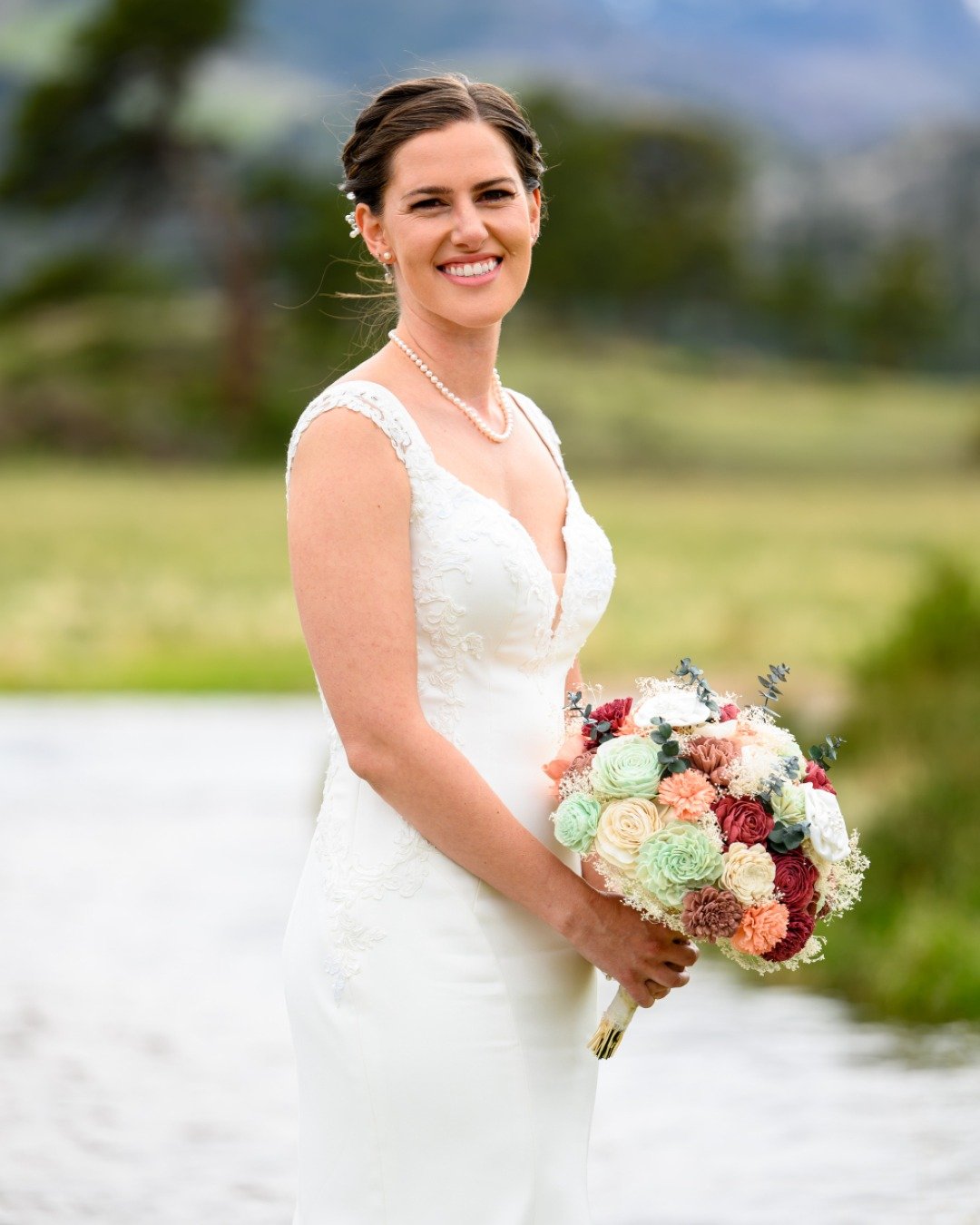 Nothing heavy, nothing overdone. Just glowing skin and our bride enjoying every second. 💖

Save this for your bridal beauty inspo board.

Photographer: @authenticmomentsmedia
Stylists: @chauntastic @amybehindtheupdo
Dress: @springs_bridal
Venue: @br