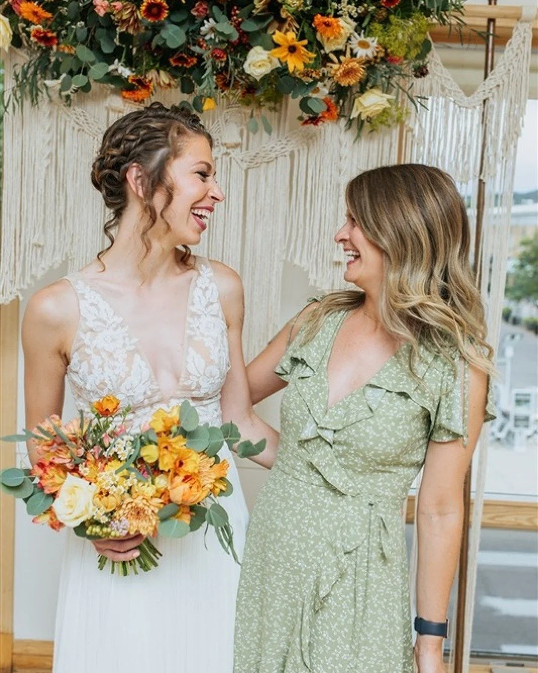 There&rsquo;s something so special about embracing your natural texture. We enhanced our bride&rsquo;s curls and sculpted a romantic updo that felt easy, modern, and completely her. 💛

Want a style that celebrates your texture? We&rsquo;ve got you.
