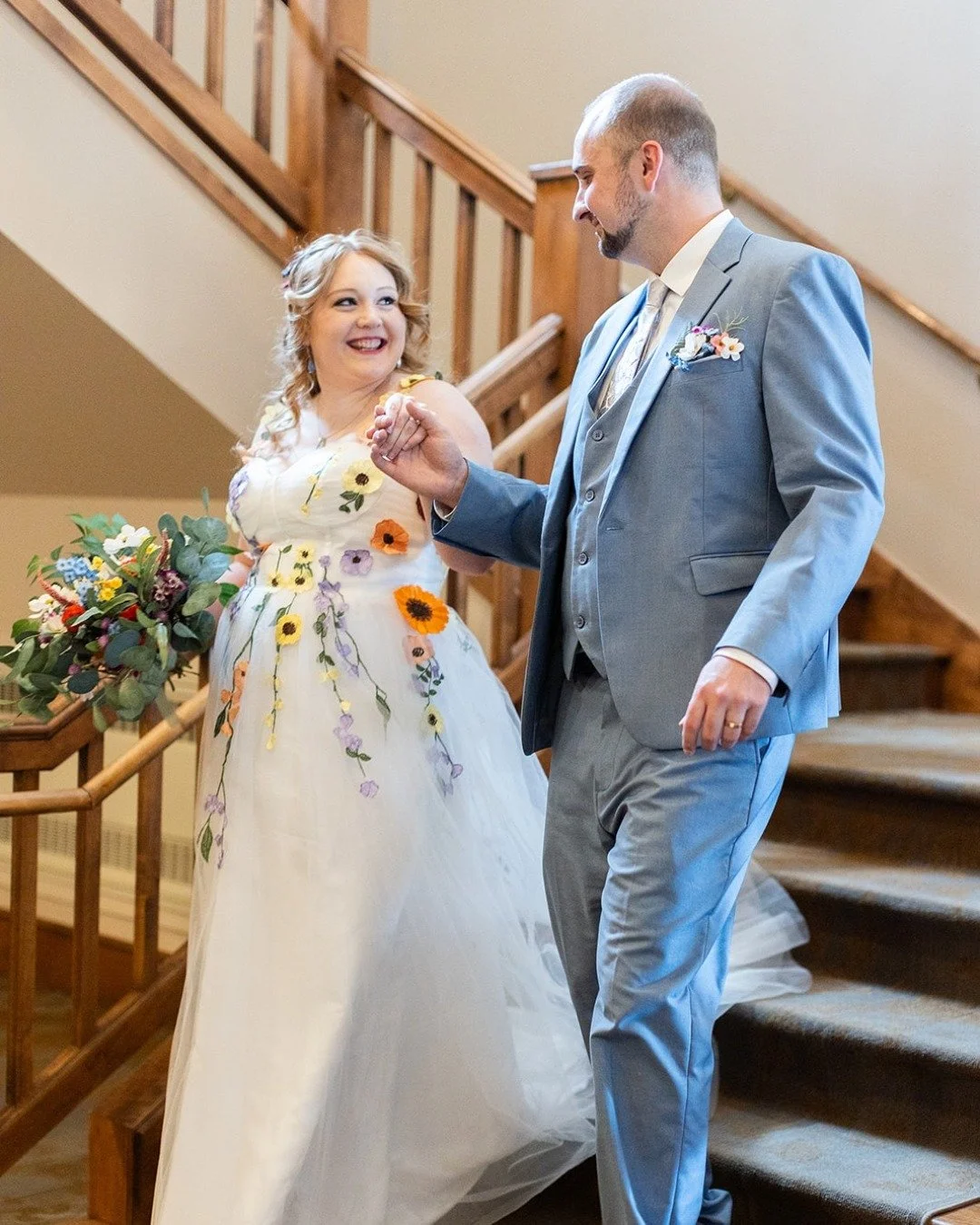 This styled shoot had a whimsical, expressive vibe, so we kept the glam fresh, comfortable, and in step with all the bold floral details. 🌸

Planner: @tietheknotbridalcreationsllc
Venue: @mountvernoncc_weddings
Photographers: @ariananicole_photo
Flo